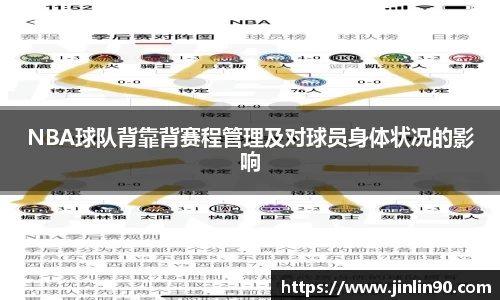 NBA球队背靠背赛程管理及对球员身体状况的影响